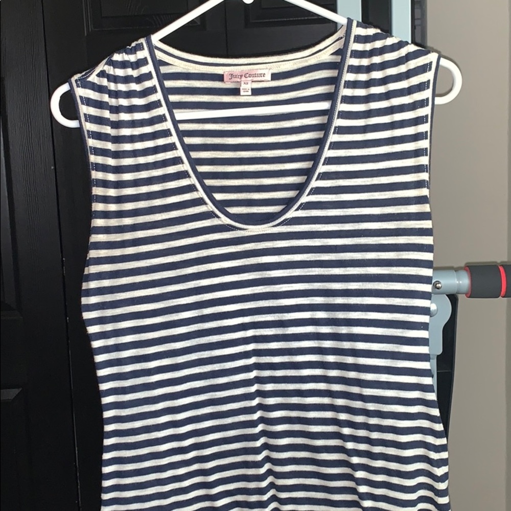 Juicy couture stripped top